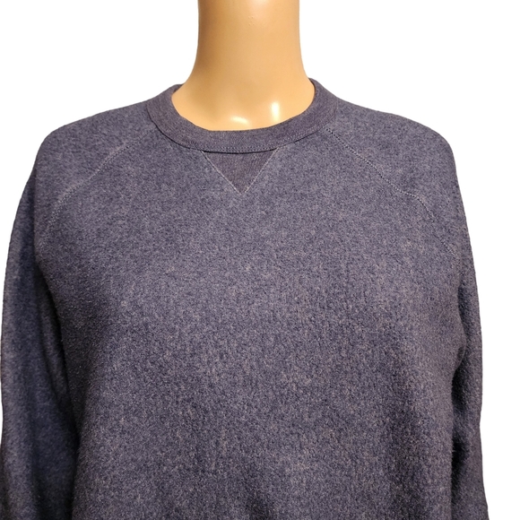 Slate Blue Fleece Sweatshirt - Picture 4 of 9